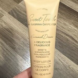 sabrina carpenter sweet tooth caramel dream Body Lotion 5 Ozs